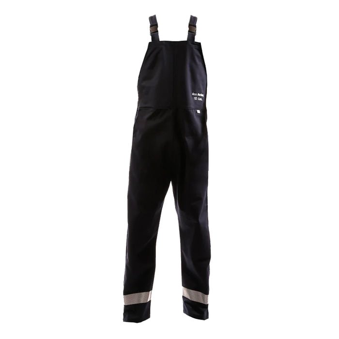 Navy on white background National Safety Apparel Enespro EN12BOWUNB01 Enespro 12 Cal UltraSoft Bib Overall