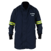 Navy on gray checkered background National Safety Apparel Enespro EN12JTNTNB01 AirLite 12 Cal Jacket