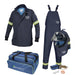 On white background Enespro National Safety Apparel EN40KTNDNB05 AirLite 40 cal Kit