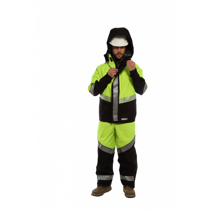 Drifire National Safety Apparel HYDRO2BIB FR Extreme Weather Bib Overalls