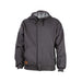 Dark gray NSA hoodie SWS3G2GZ on white background