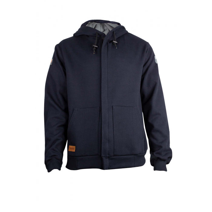National Safety Apparel  SWS122GZ Tecgen FR Lined Zip Ft Hoodie 39cal