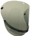 Gray Paulson 9009913 Arc Flash AmpShield Model AMP-20-RWHT-EC Replacement Shield on white background