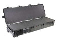 Black pelican rifle case with foam 1770-000-110 on white background