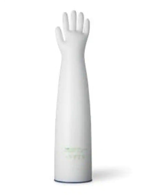 Off white Piercan 12UY2032-9.75A Polyurethane-CSM One Piece Glove on white background