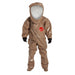 Dupont RC550TTN tan Level A suit against white background