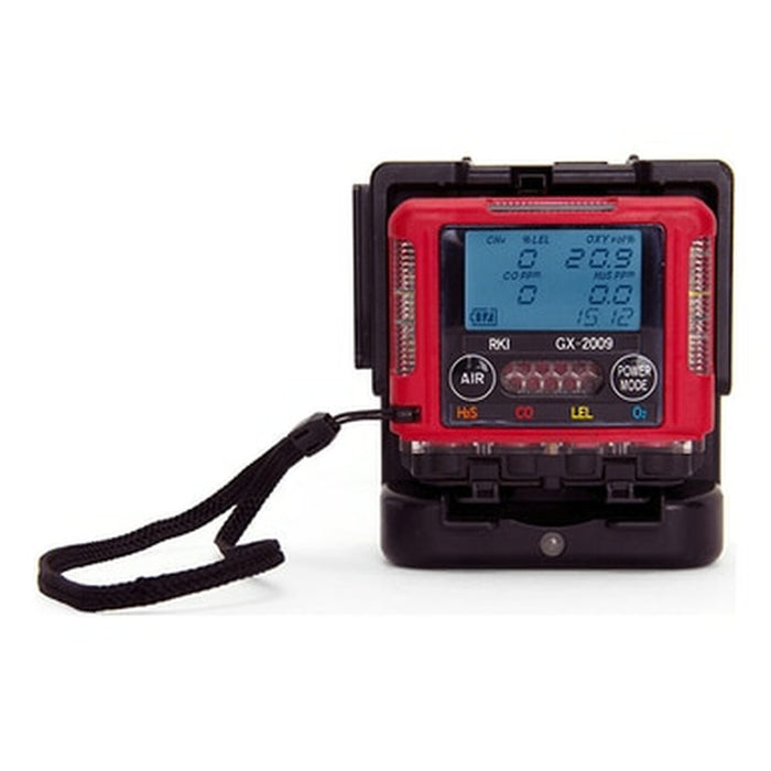 RKI GX-2009 Part#72-0307RKC TWO Gas LEL/H2S Monitor 115/220 VAC Charger