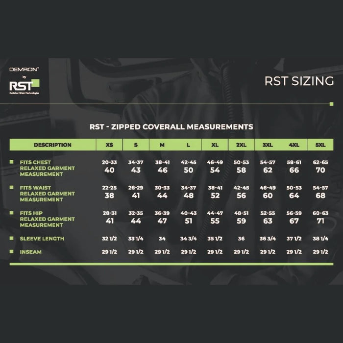 RST Radshield DEMICE DEMRON ICE Multi Use Protective Suit | TWO IN STOCK SALE No Tax Free Shipping