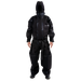 Radshield DFB50 full body CBRN radiation suit in Black on checkered background