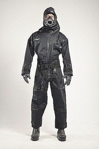 Black Radshield Demron W radiation ensemble DFBC2 on white background