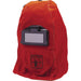 Red and black SUREWERX Huntsman Jackson 860P Helmet on white background