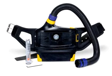 Black, yellow, blue 3M™ TR-813N Versaflo™ Powered Air Purifying Respirator Heavy Duty Assembly