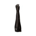 Guardian black butyl CBRN glovebox gloves against white background 