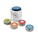 Multi color RKI gas monitors ESS-B332-NH3   against white background